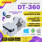 Printer Barcode KASSEN DT 360 1