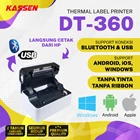 Printer Barcode KASSEN DT 360 4