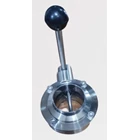 Sanitary stainless steel Butterfly valve 2
