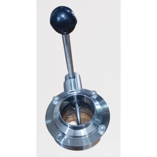 Sanitary stainless steel Butterfly valve