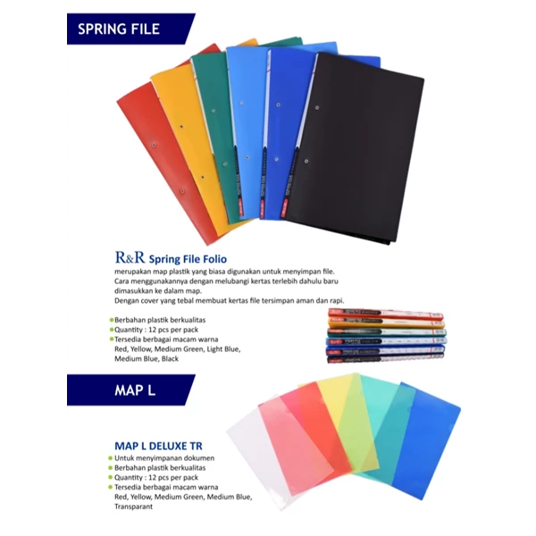 Spring File Keeper Folio RR
