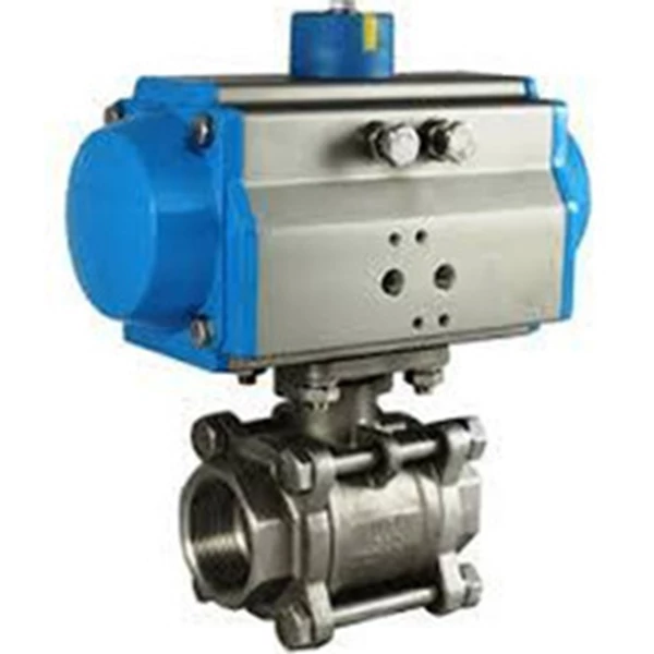 Ball valve Pneumatic actuator system